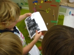 Children asked for pictures of the engine, the steering wheel, the wheels, and the propellor